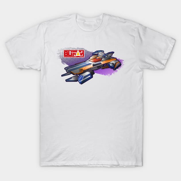 Redout - Graphic Buran T-Shirt by 34bigthings